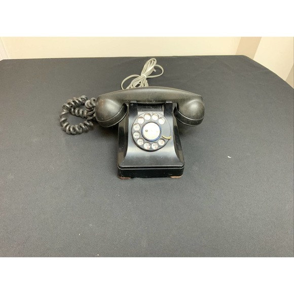 NORTHERN ELECTRIC CANADA Rotary Telephone F1 Handset Vintage It Works - Picture 1 of 7